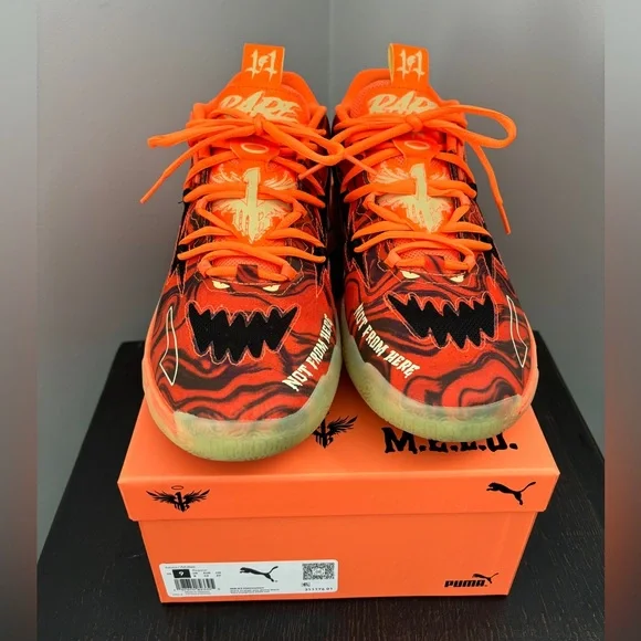PUMA x LaMelo Ball MB.03 Halloween Basketball Shoes Men’s Size 9 - Picture 3 of 8